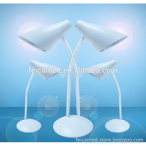 Desk Table Light USB Rechargeable Dimmable Reading Lamp with touch sensitive led table lamp